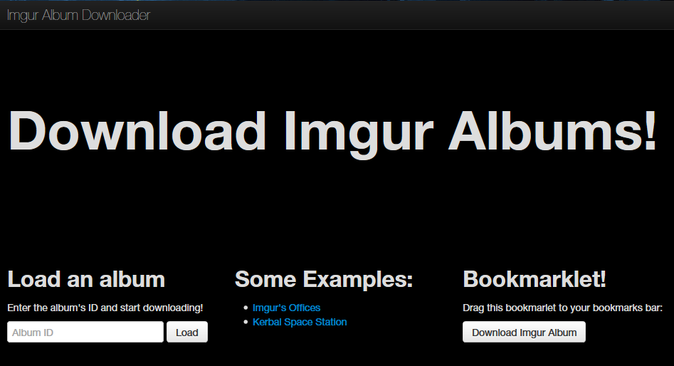 Imgur Album Downloader